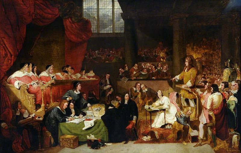 George Hayter Trial of William Lord Russell in 1683,